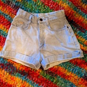 Vintage Riders high waisted mom jean shorts